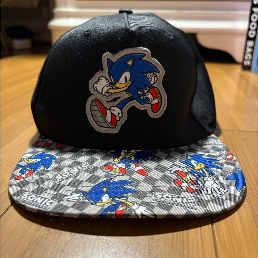 Black and Blue Snapback Hats with Embroidered Logos